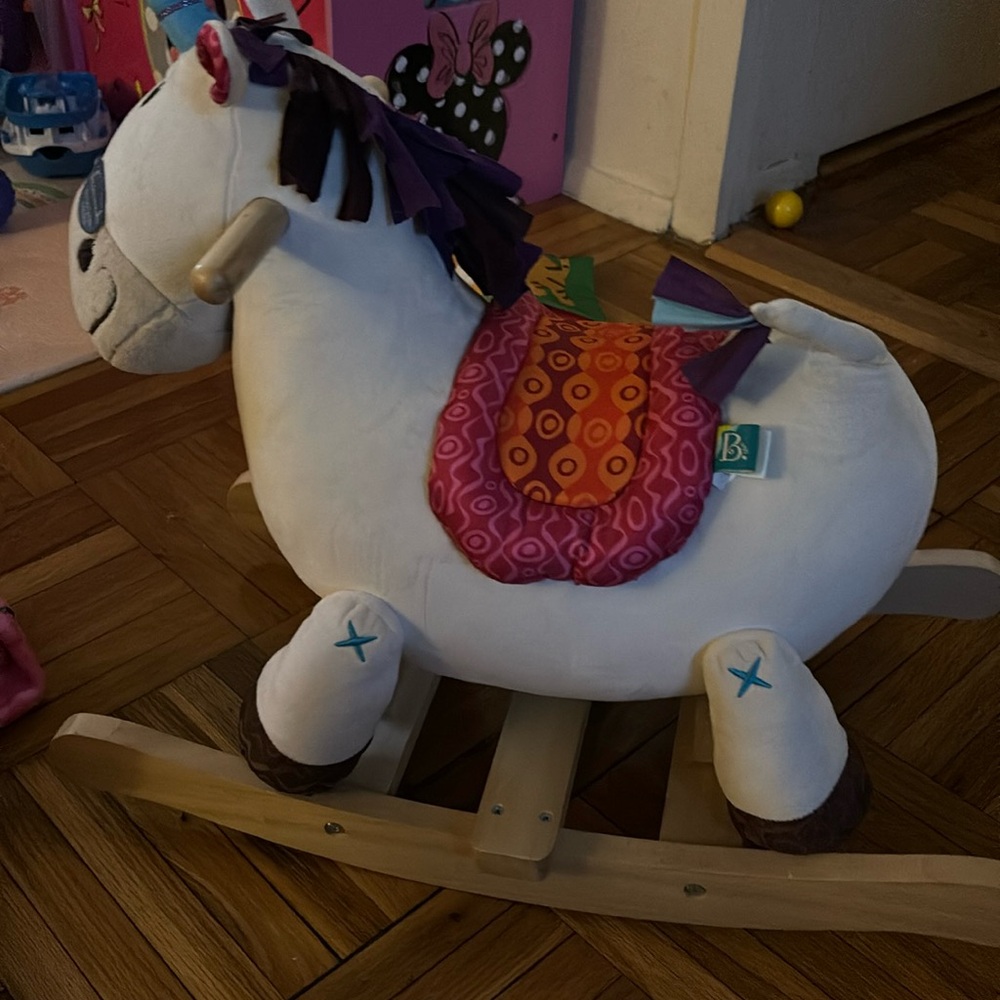 Toddler rocking unicorn